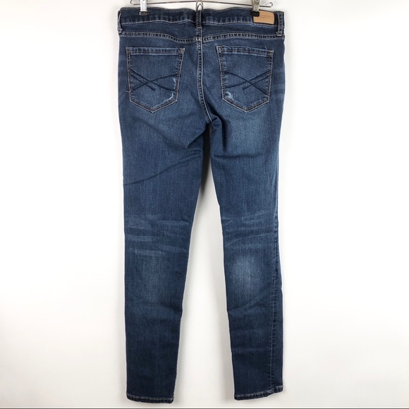 Aeropostale Skinny Jean Low Rise Medium Wash - Picture 2 of 8